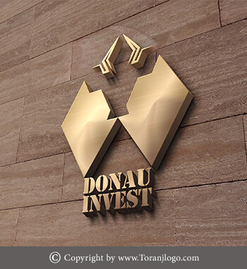 طراحی لوگوی شرکت کارگزاری بورس Donau Invest
