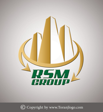 طراحی آرم شرکت بازرگانی RSM Group