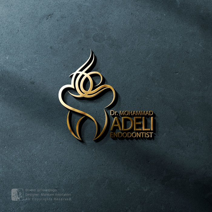 طراحی لوگو و لوگوتایپ دکتر عادلی - متخصص دندانپزشک