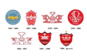 تاریخچه تغییرات لوگو پرسپولیس ایران