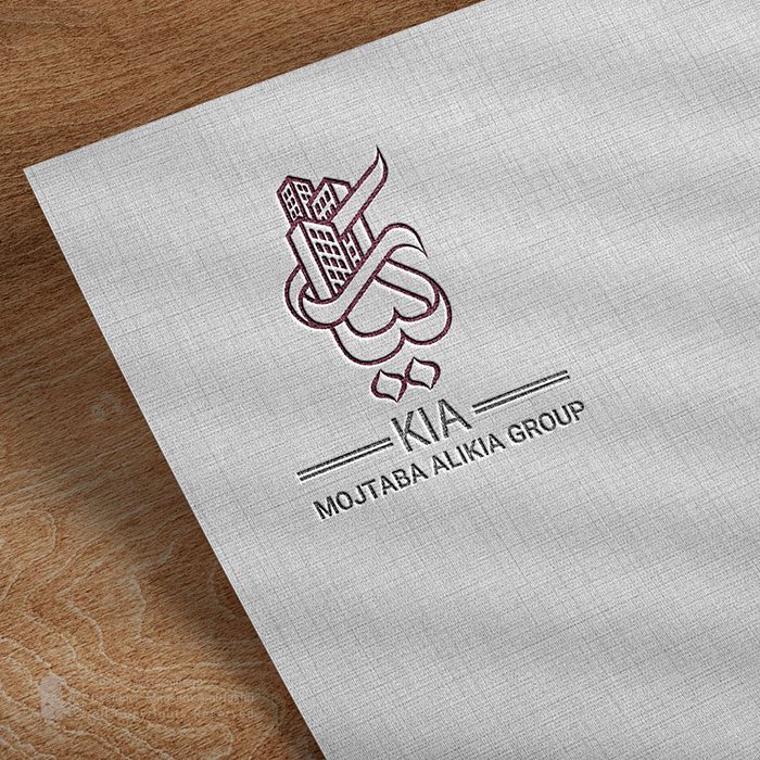 طراحی لوگو شرکت ساختمانی کیا