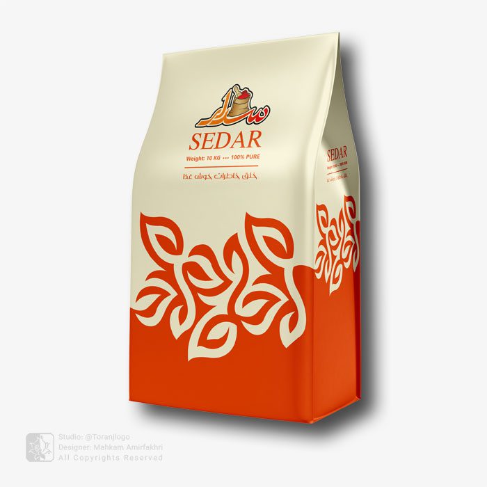 طراحی بسته بندی ادویه سدار