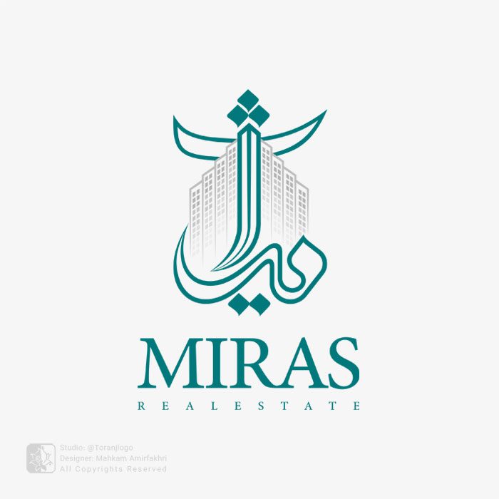 طراحی لوگو گروه ساختمانی میراث